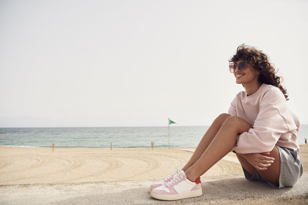 CLIQUE Miami Cropped Sweat Pullover Damen