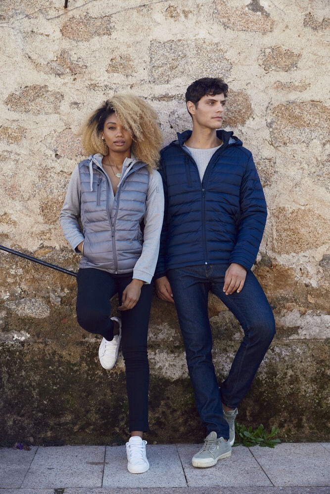 CLIQUE HUDSON Steppjacke klassisch mit Kapuze Herren