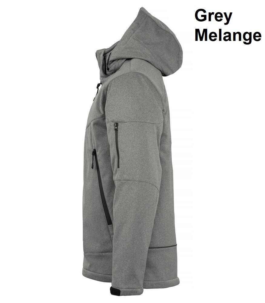 CLIQUE Grayland Softshelljacke wattierte wasserdichte Jacke Herren