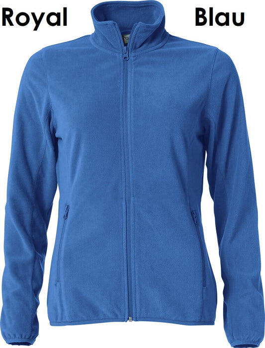 CLIQUE Basic Microfleece Full Zip Fleecejacke Damen