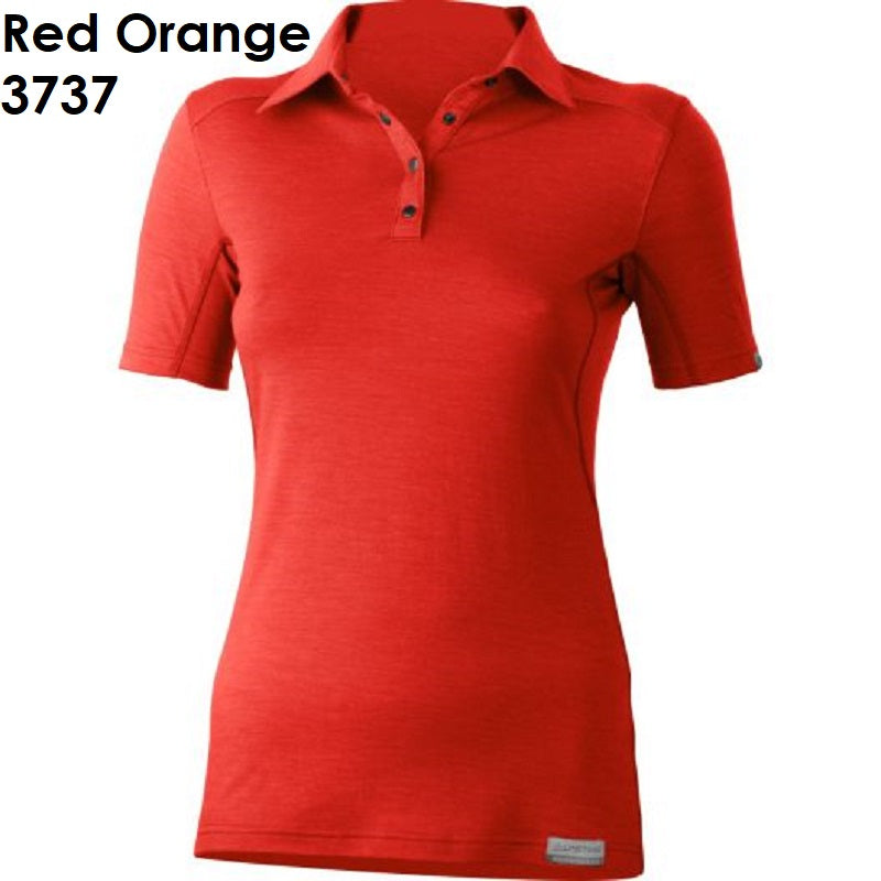 LASTING ALISA Merino Polo-Shirt Damen