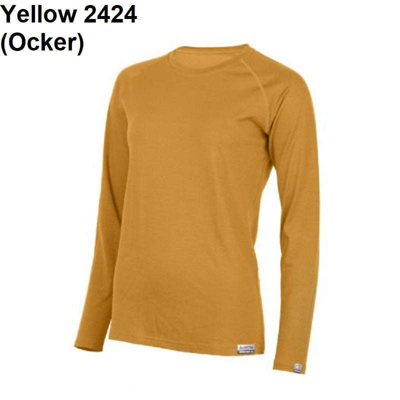 LASTING ATILA Merino Jersey Langarm-Shirt Damen