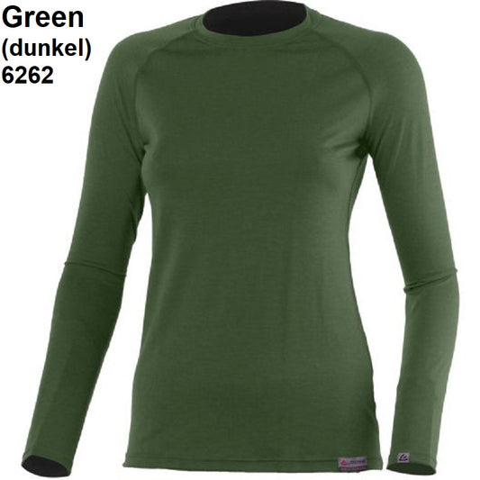 LASTING ATILA Merino Jersey Langarm-Shirt Damen