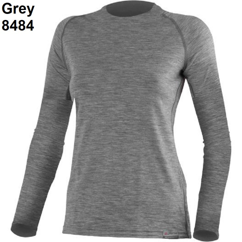 LASTING ATILA Merino Jersey Langarm-Shirt Damen