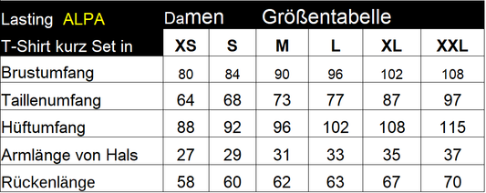 LASTING ALPA 100 % Merinowolle T-Shirt Damen mit Print