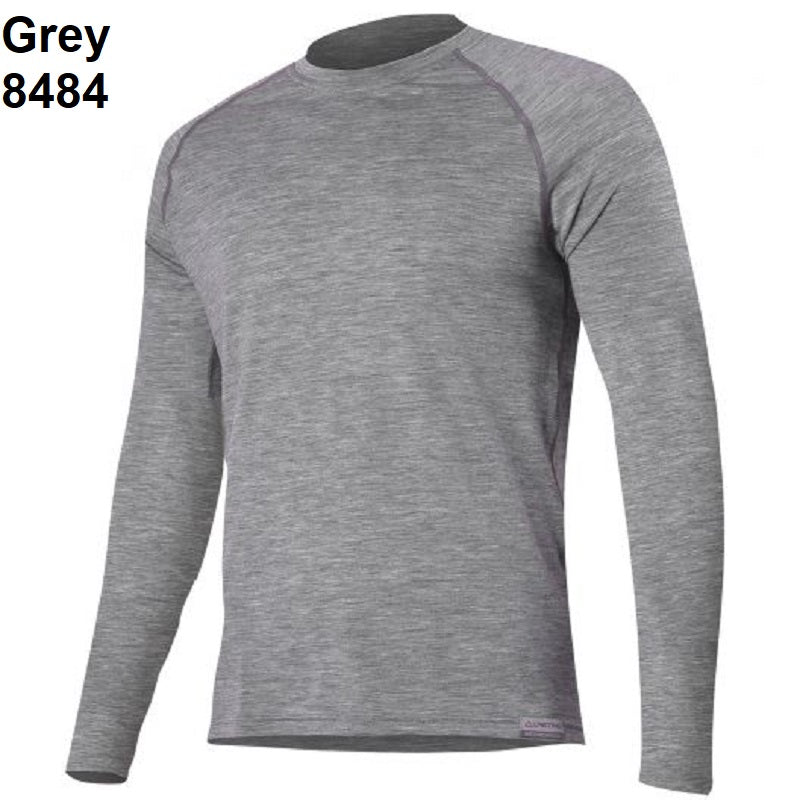 LASTING ATAR Merino Jersey Langarm-Shirt Herren
