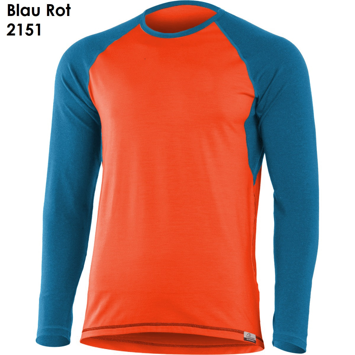 LASTING MARIO Merino Jersey Langarm-Shirt Herren