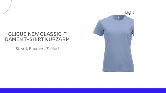 Clique New Classic-T Damen T-Shirt Kurzarm by@Outfy