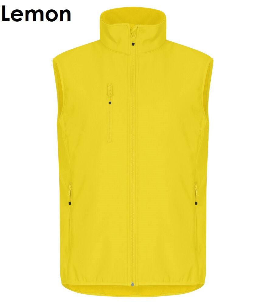 CLIQUE Classic Herren Softshell Weste wasserdicht