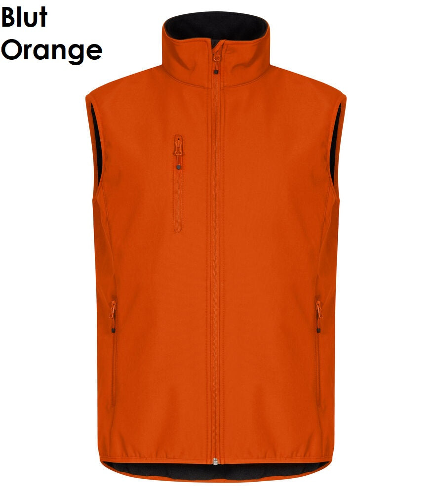 CLIQUE Classic Herren Softshell Weste wasserdicht