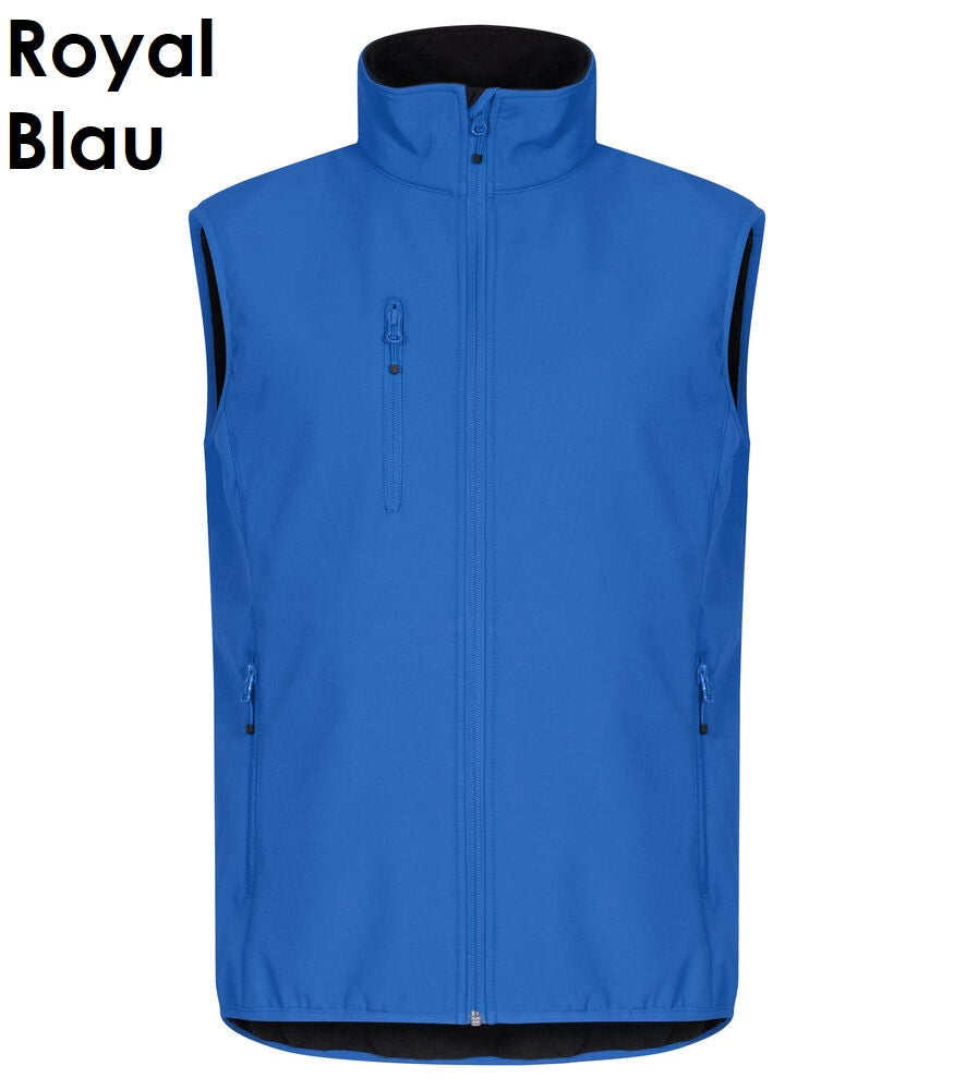 CLIQUE Classic Herren Softshell Weste wasserdicht