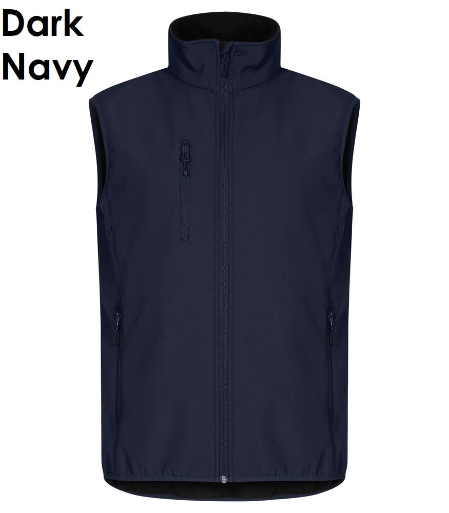 CLIQUE Classic Herren Softshell Weste wasserdicht