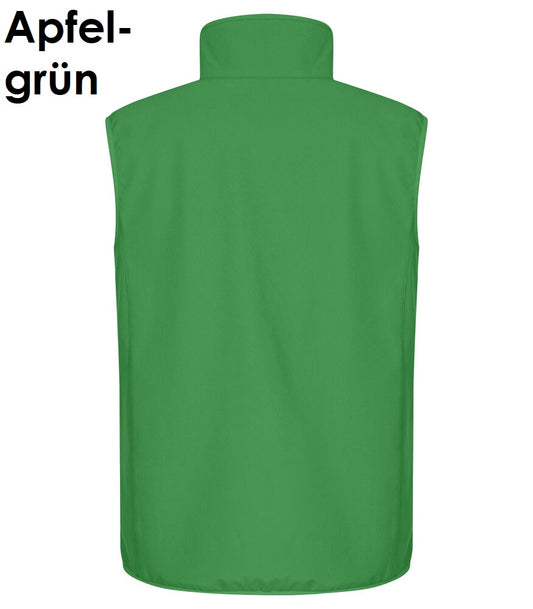 CLIQUE Classic Herren Softshell Weste wasserdicht