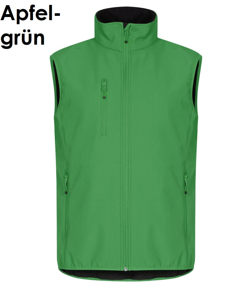 CLIQUE Classic Herren Softshell Weste wasserdicht