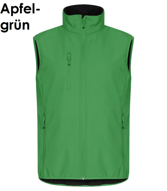 CLIQUE Classic Herren Softshell Weste wasserdicht