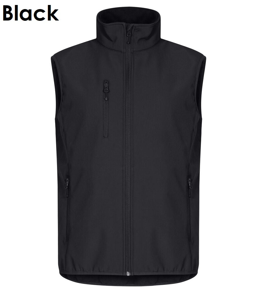 CLIQUE Classic Herren Softshell Weste wasserdicht