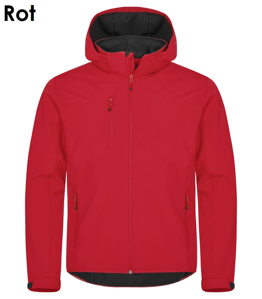 CLIQUE Classic Herren Hoody Softshell Jacke wasserdicht