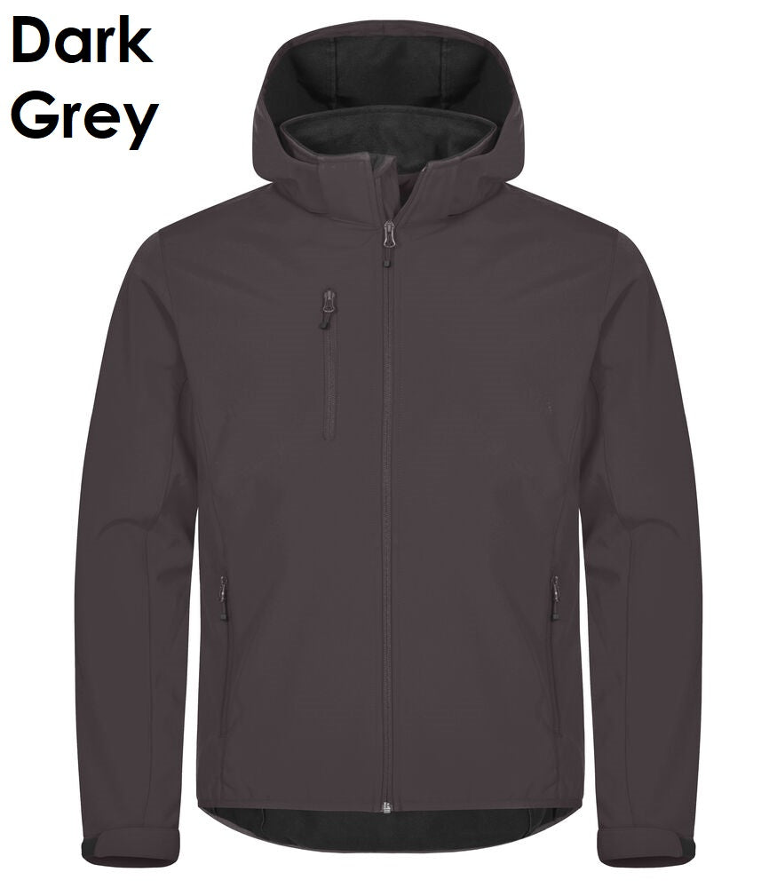 CLIQUE Classic Herren Hoody Softshell Jacke wasserdicht