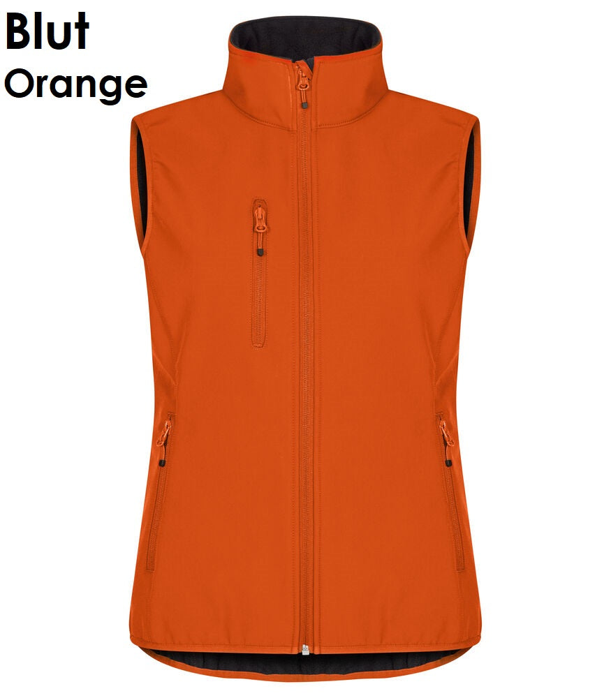CLIQUE Classic Damen Softshell Weste wasserdicht
