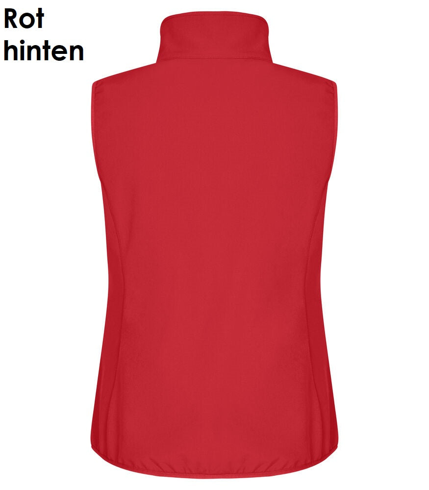 CLIQUE Classic Damen Softshell Weste wasserdicht
