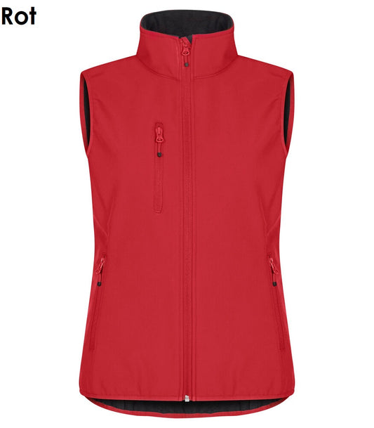 CLIQUE Classic Damen Softshell Weste wasserdicht