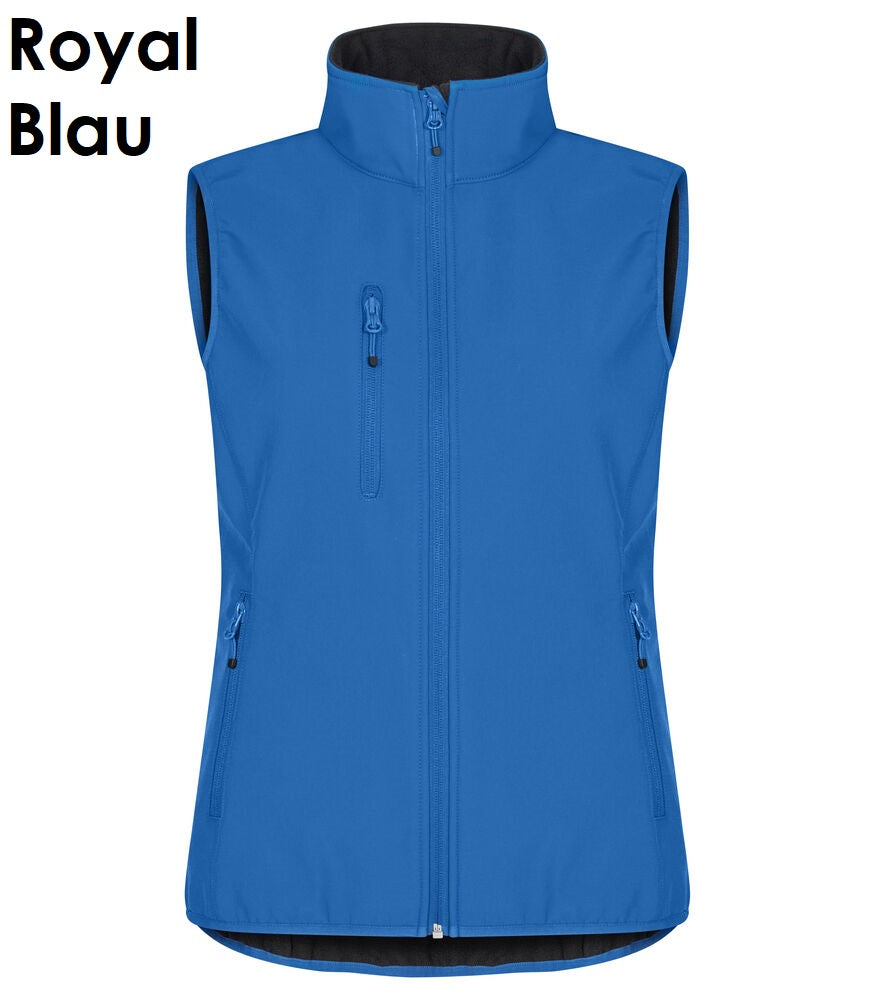 CLIQUE Classic Damen Softshell Weste wasserdicht