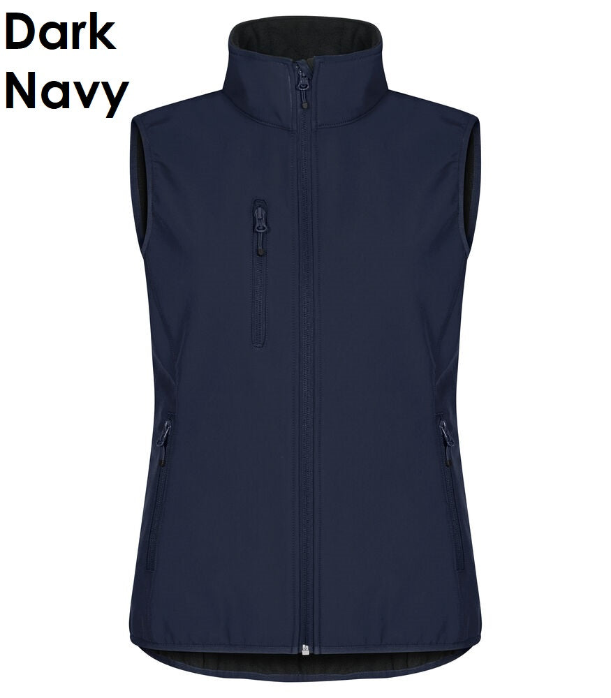 CLIQUE Classic Damen Softshell Weste wasserdicht