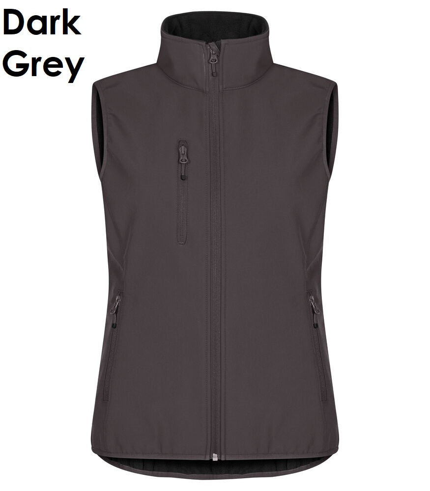 CLIQUE Classic Damen Softshell Weste wasserdicht