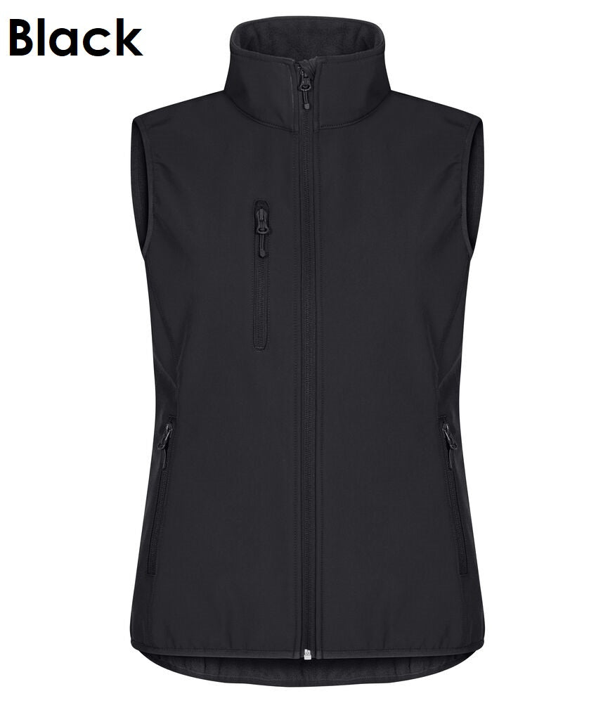 CLIQUE Classic Damen Softshell Weste wasserdicht