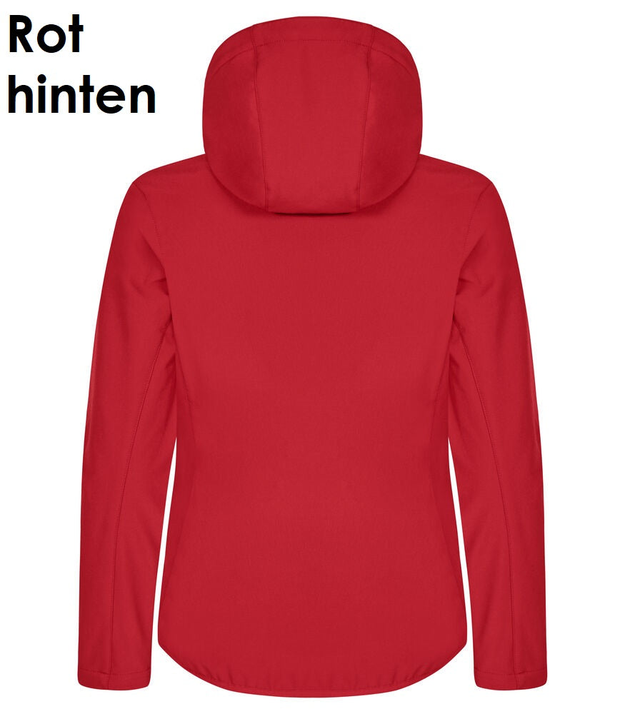 CLIQUE Classic Damen Hoody Softshell Jacke wasserdicht