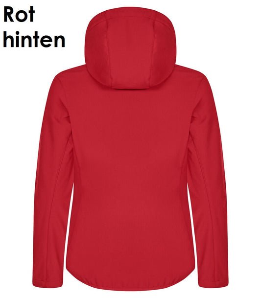 CLIQUE Classic Damen Hoody Softshell Jacke wasserdicht
