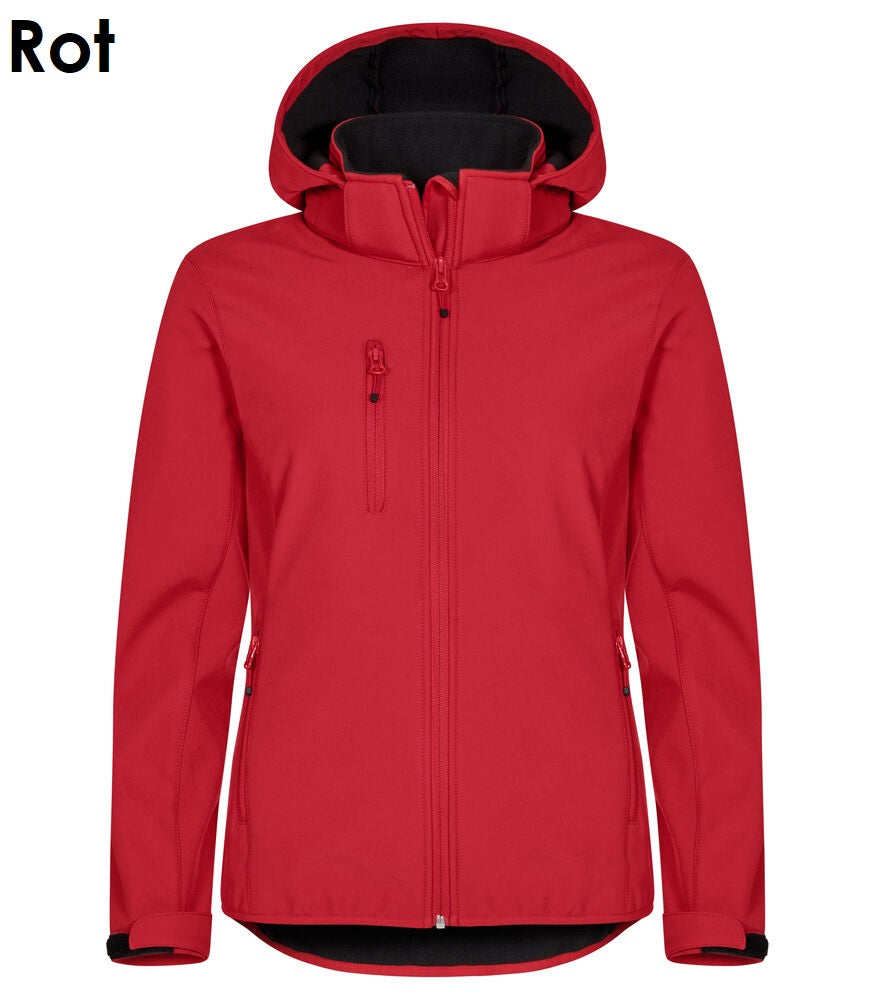 CLIQUE Classic Damen Hoody Softshell Jacke wasserdicht
