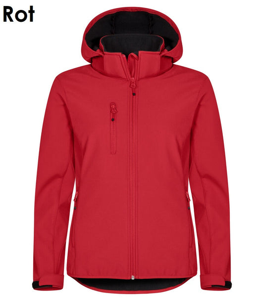 CLIQUE Classic Damen Hoody Softshell Jacke wasserdicht