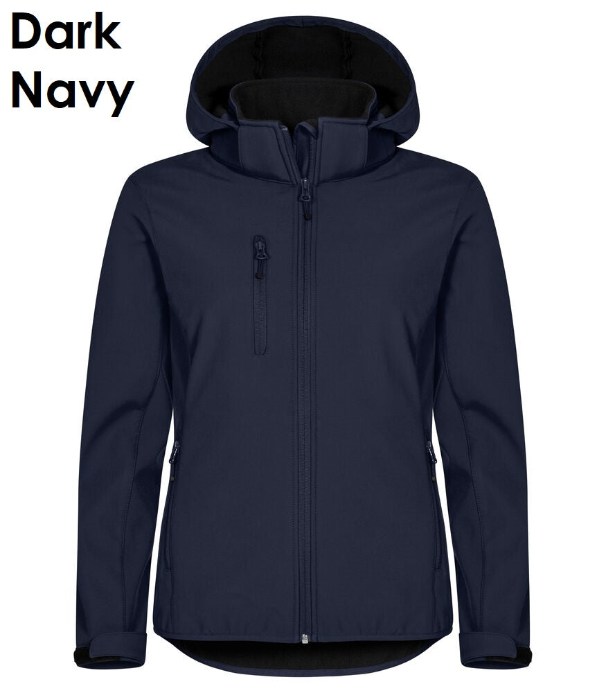 CLIQUE Classic Damen Hoody Softshell Jacke wasserdicht