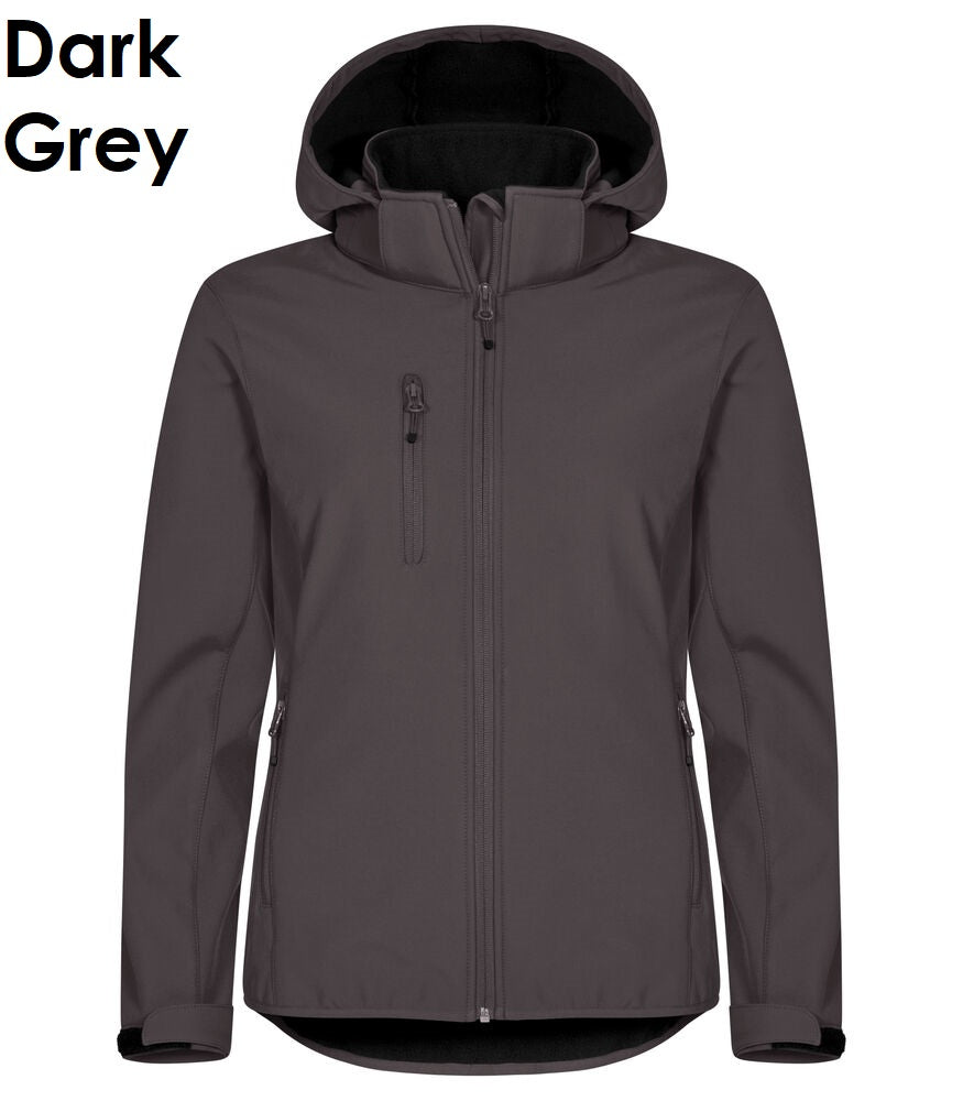 CLIQUE Classic Damen Hoody Softshell Jacke wasserdicht