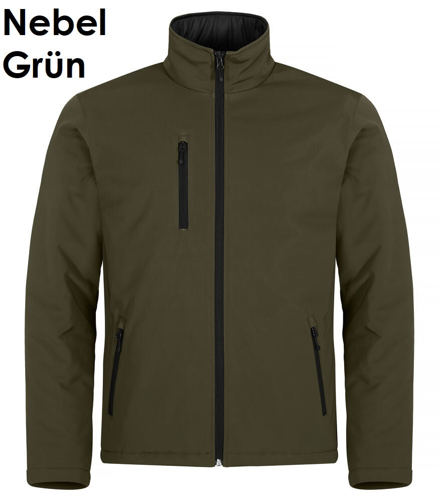 CLIQUE Padded wattierte Softshelljacke Herren wasserfest