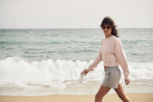 CLIQUE  Miami Cropped Sweat Pullover  Damen