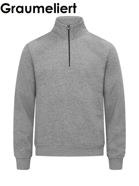 CLIQUE Miami Half Zipp Sweatshirt Herren, Unisex, Damen
