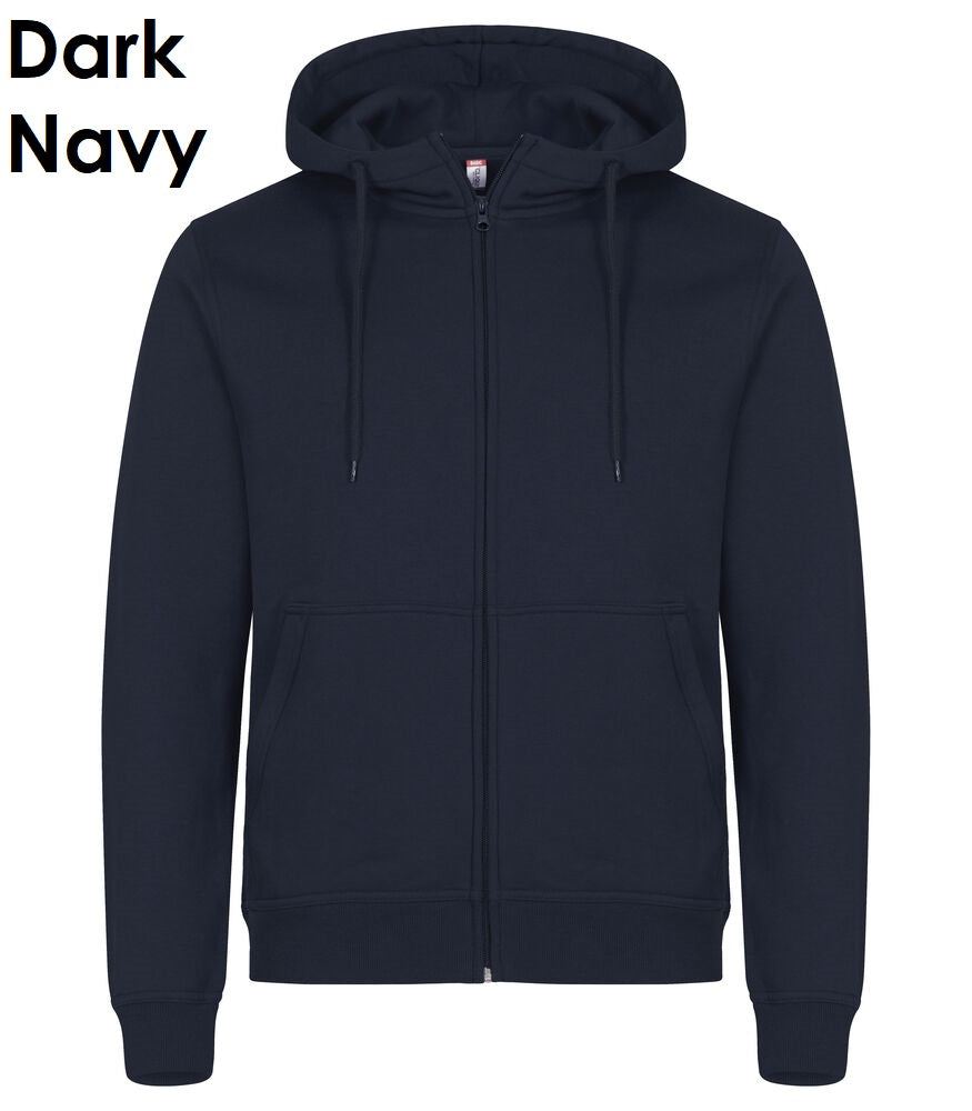 CLIQUE Miami Hoody Full Zip Sweatjacke Herren, Unisex, Damen