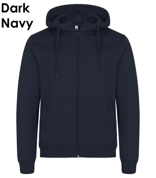 CLIQUE Miami Hoody Full Zip Sweatjacke Herren, Unisex, Damen