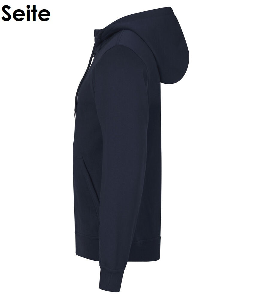 CLIQUE Miami Hoody Full Zip Sweatjacke Herren, Unisex, Damen