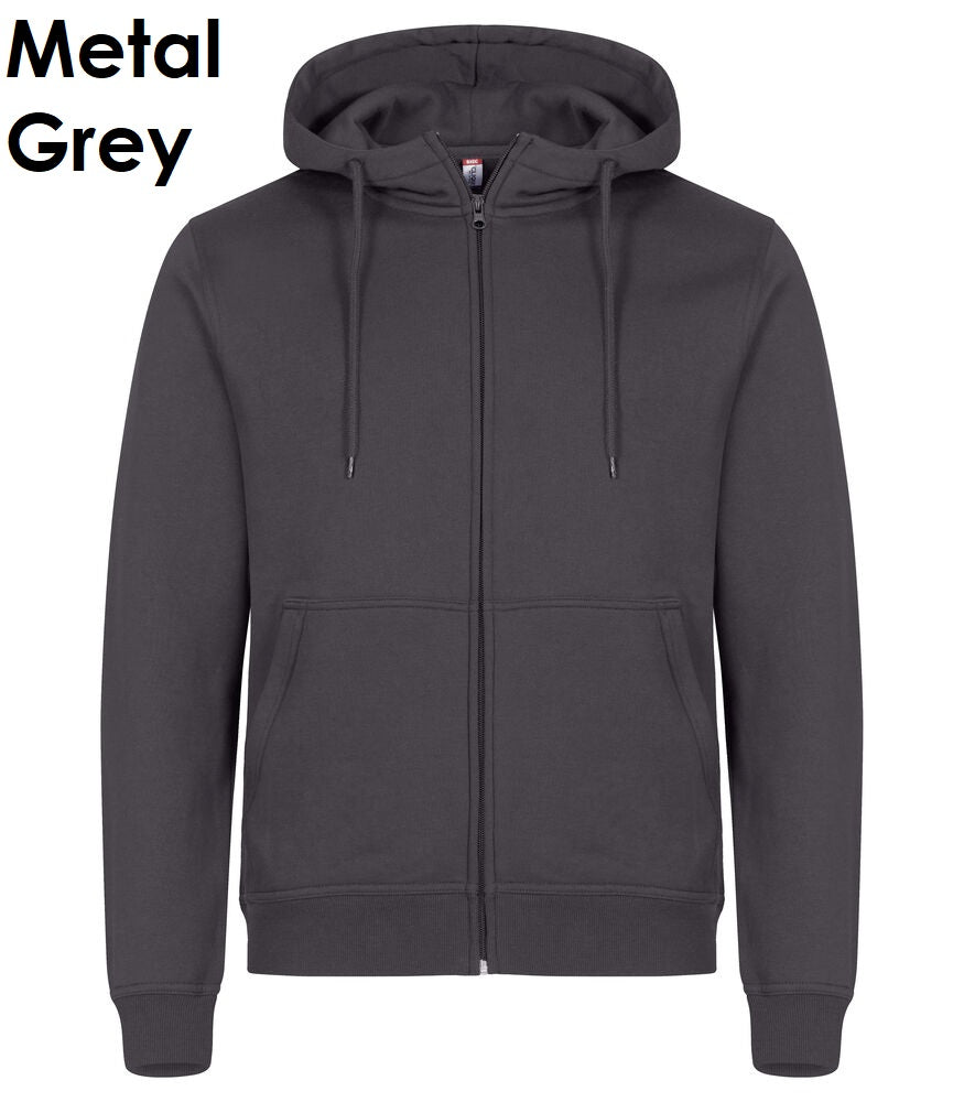 CLIQUE Miami Hoody Full Zip Sweatjacke Herren, Unisex, Damen