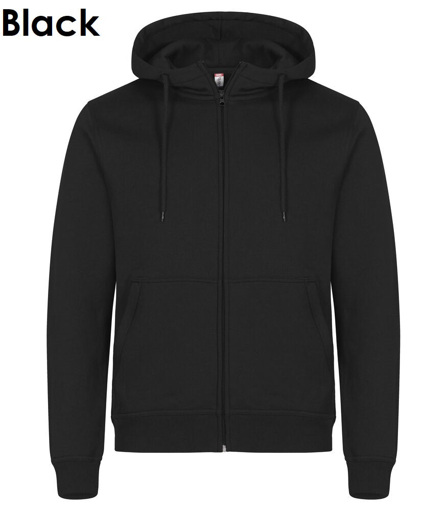 CLIQUE Miami Hoody Full Zip Sweatjacke Herren, Unisex, Damen