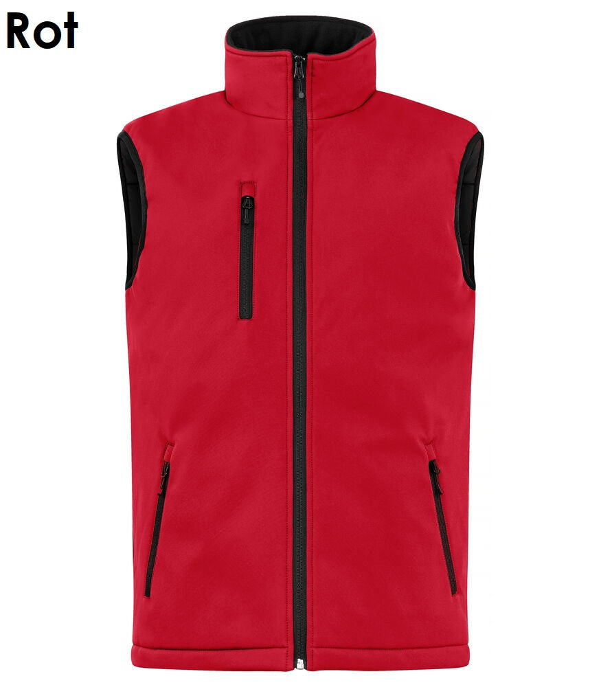 CLIQUE Padded wattierte Softshellweste Herren wasserfest