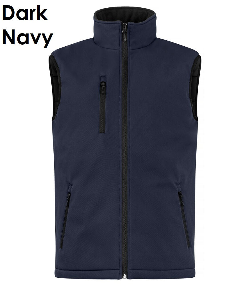 CLIQUE Padded wattierte Softshellweste Herren wasserfest