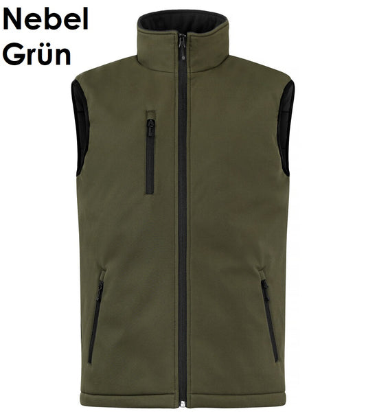 CLIQUE Padded wattierte Softshellweste Herren wasserfest