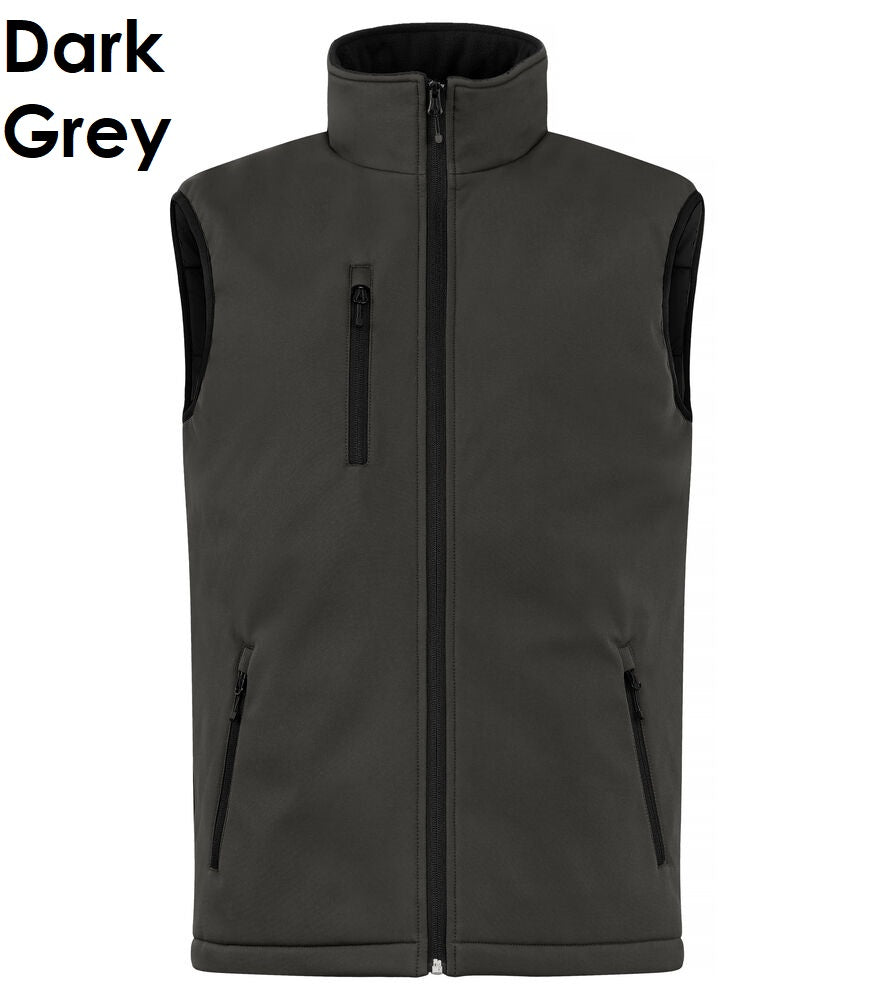 CLIQUE Padded wattierte Softshellweste Herren wasserfest