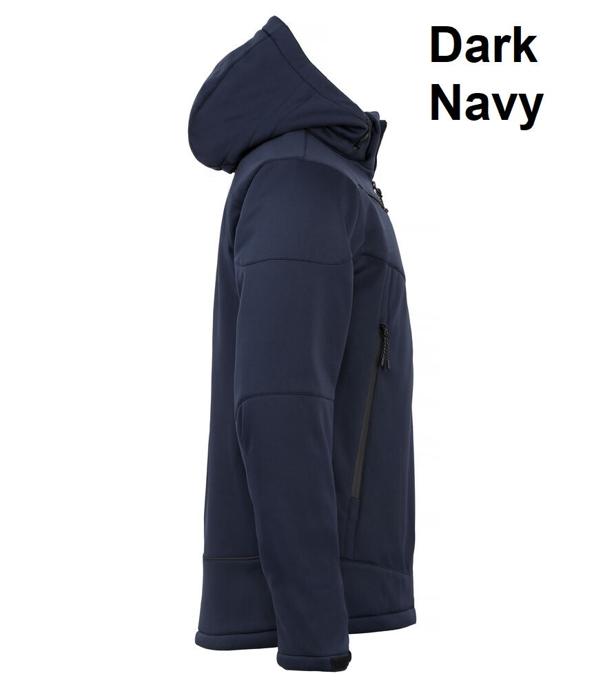 CLIQUE Grayland Softshelljacke wattierte wasserdichte Jacke  Herren