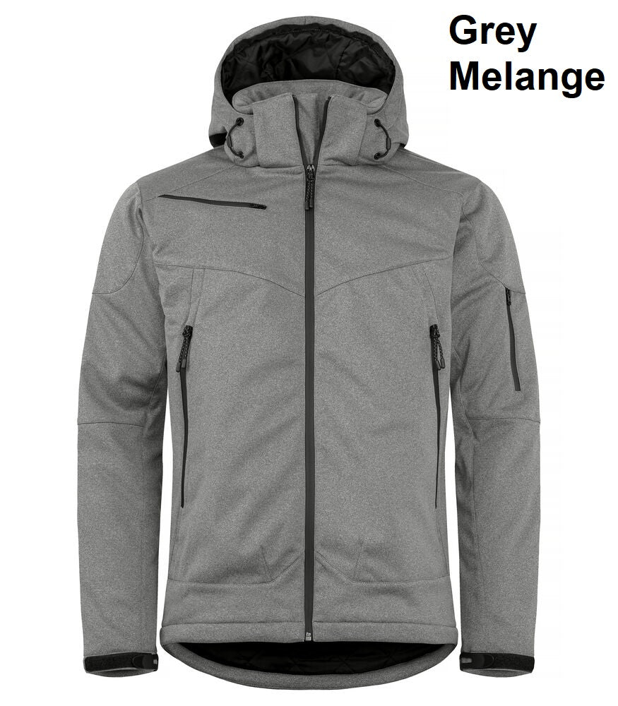 CLIQUE Grayland Softshelljacke wattierte wasserdichte Jacke  Herren