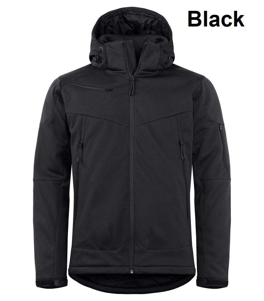 CLIQUE Grayland Softshelljacke wattierte wasserdichte Jacke  Herren